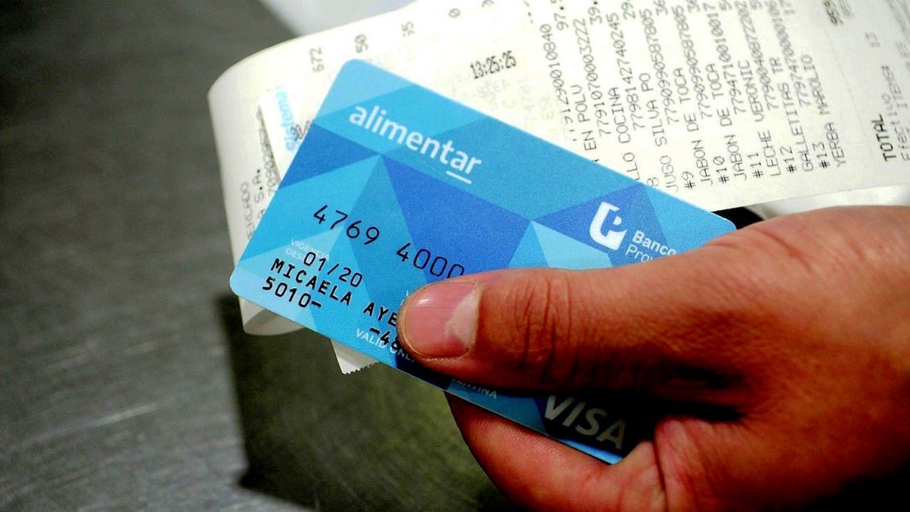 Alimentar Card: when will it be charged and how much will the amount be