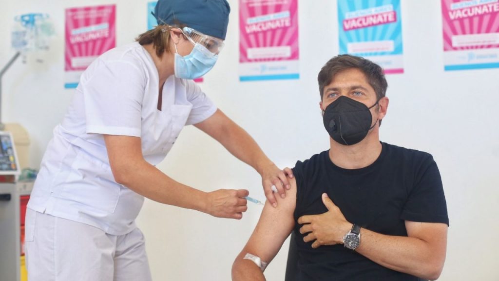 Axel Kicillof confirmed that there are more than 10 million Buenos Aires vaccinated with two doses