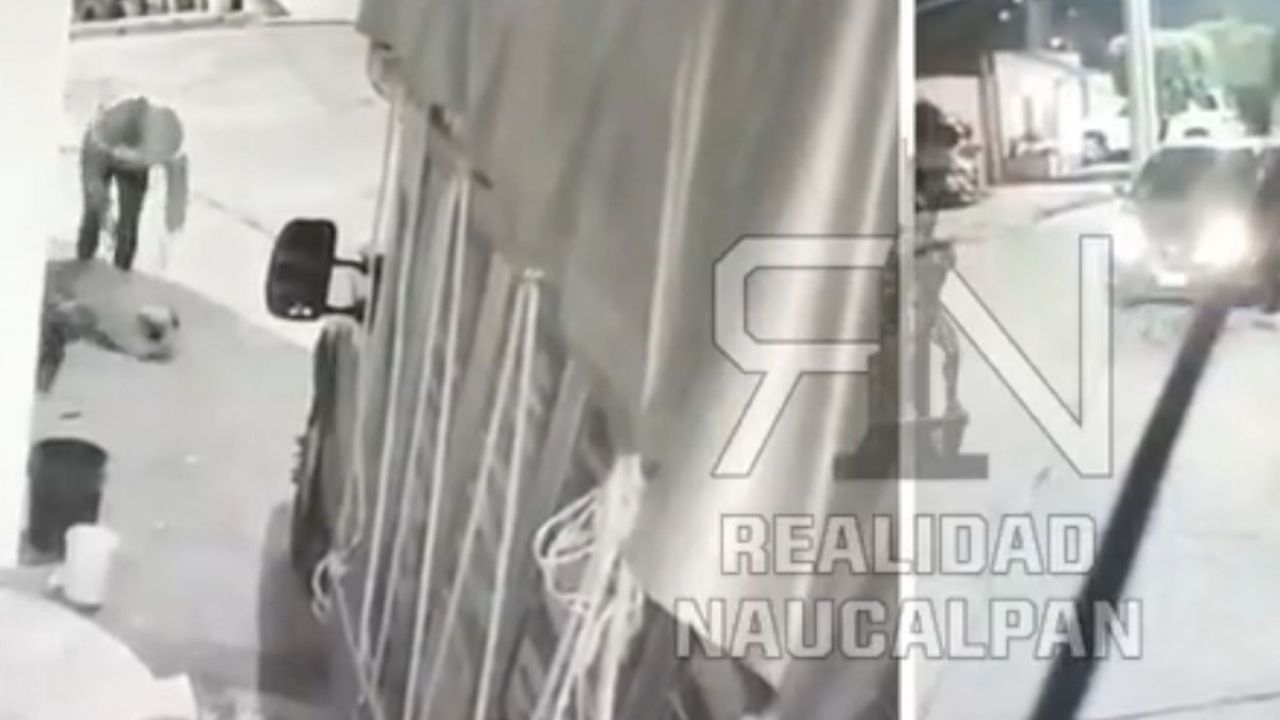 Horror!  They target a man to steal his car in Edomex: VIDEO