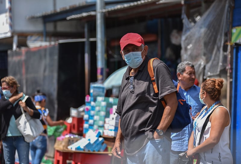 Contagios de covid-19 a la baja en Nicaragua