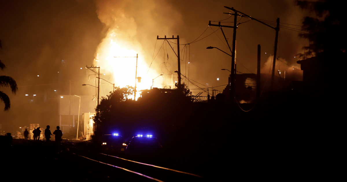 One deceased and 15 injured, balance of Pemex pipeline explosion in Puebla, reports López Obrador