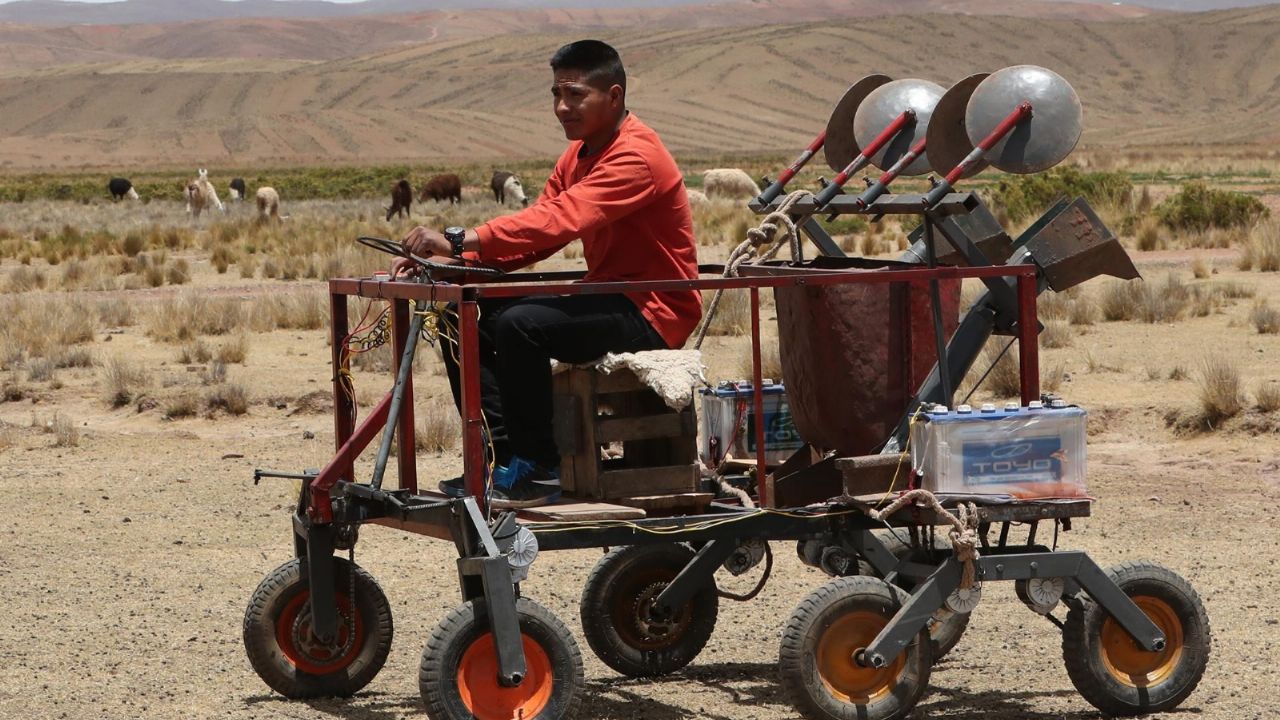 Satiri, the robot that seeks to simplify agriculture in Bolivia