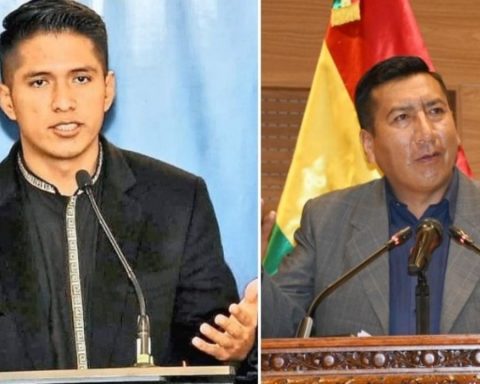 The MAS ratifies Andrónico Rodríguez and Freddy Mamani as presidents in the Legislative