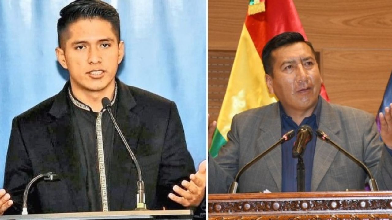 The MAS ratifies Andrónico Rodríguez and Freddy Mamani as presidents in the Legislative