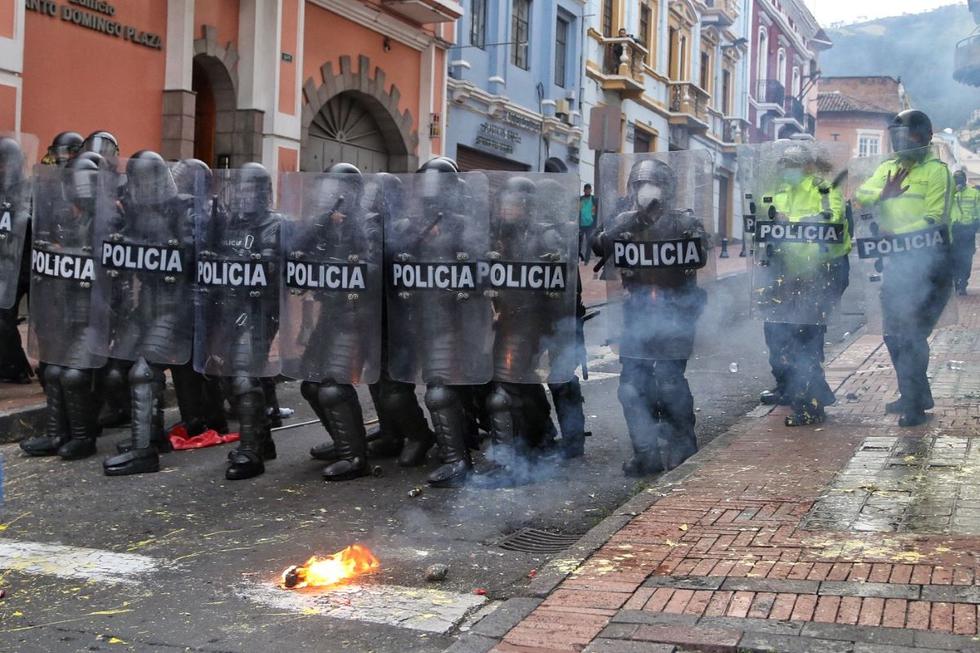 Violence in Ecuador marks the day of demonstrations against President Lasso