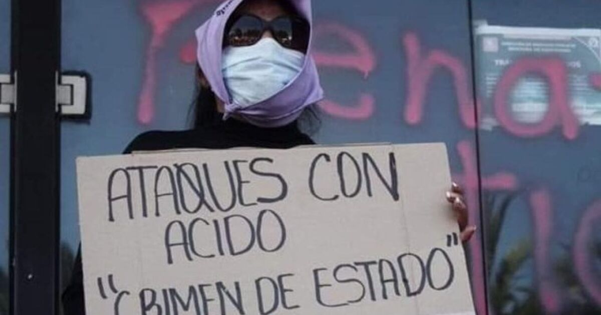 Acid attacks in Mexico: 29 victims registered in the last two decades