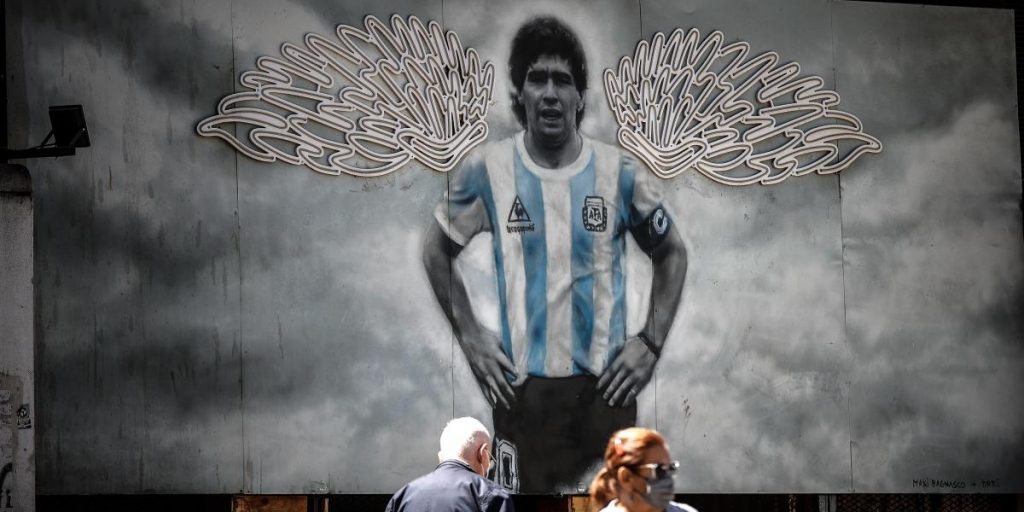 Argentine soccer pampers Maradona