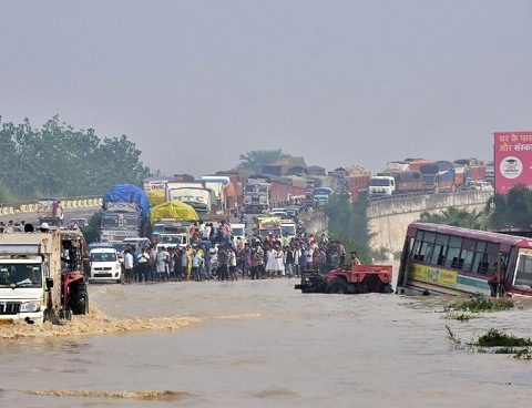 At least 10 dead and 18 missing from floods in India