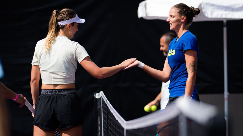 Badosa y Muguruza, preparadas antes del sorteo de Guadalajara