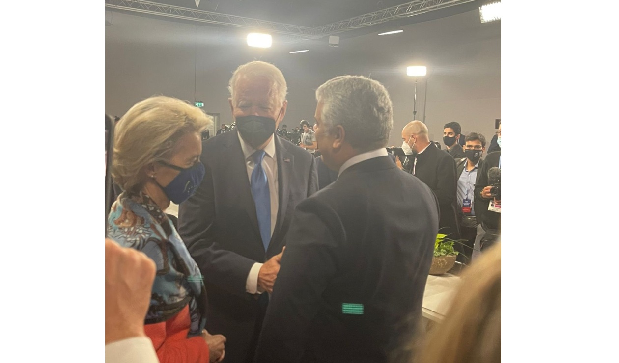 COP26: Presidents Duque and Biden have a meeting