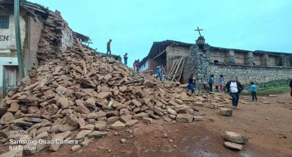 Earthquake in Amazonas: La Jalca Grande church and collapsed houses after earthquake (PHOTOS)