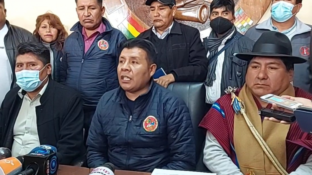 El Alto organizations summon a council "in defense of democracy"