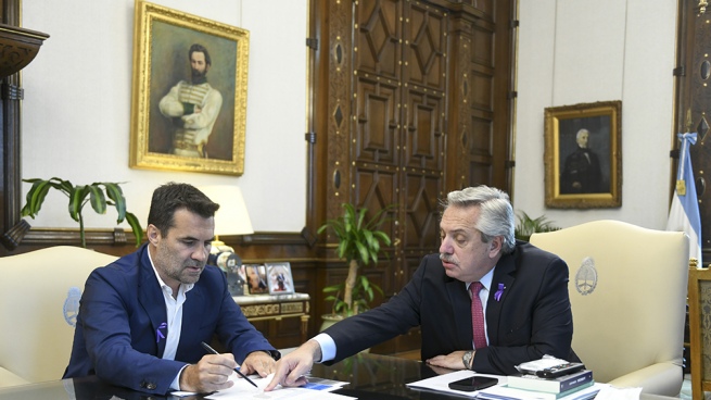 Fernández announced the start of the Néstor Kirchner gas pipeline construction project