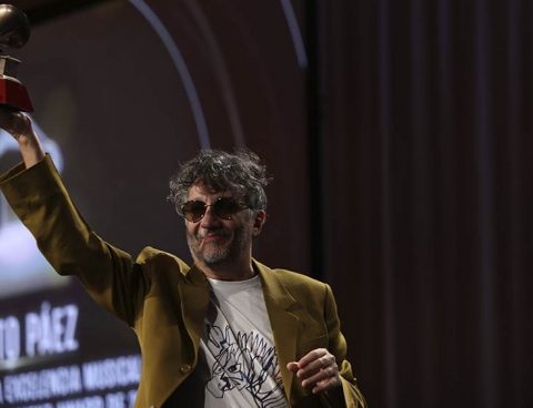 Fito Páez received the Grammy for being "part of the great Argentine artistic laboratory"