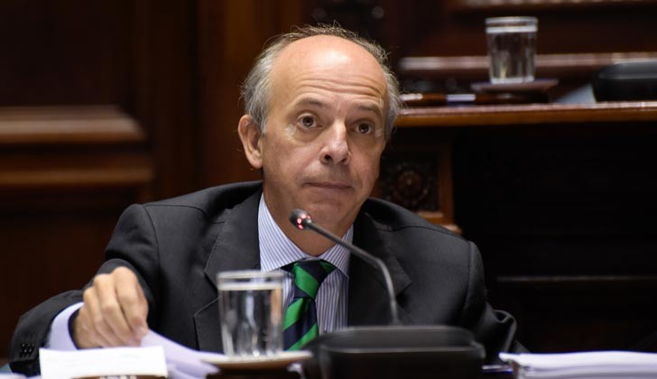García rejected expressions of Argentine unionist because in Uruguay presidents are not thrown