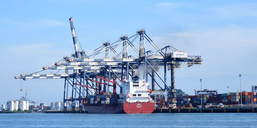 Government auctions port terminals today