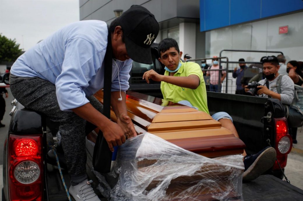 Identified 34 bodies of dead inmates in Guayaquil