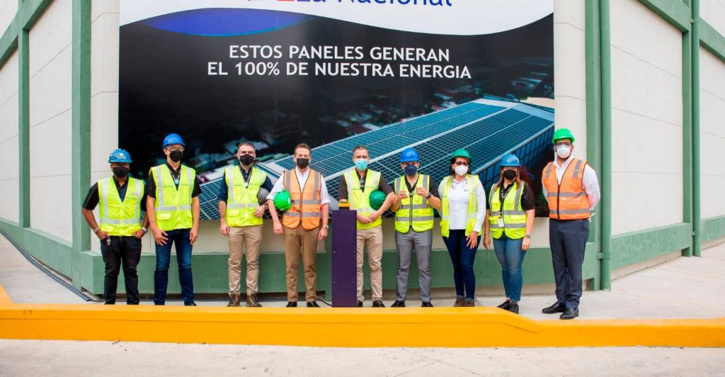 La Nacional inaugurates modern solar self-generation plant