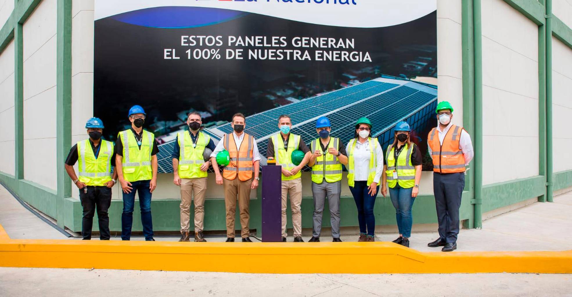 La Nacional inaugurates modern solar self-generation plant