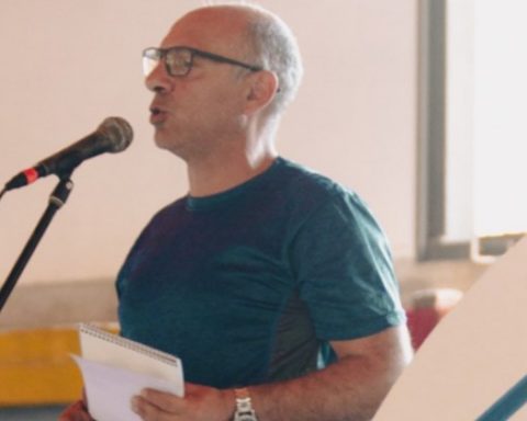 Marcelo Abdala criticized the government's anti-union and anti-teacher discourse