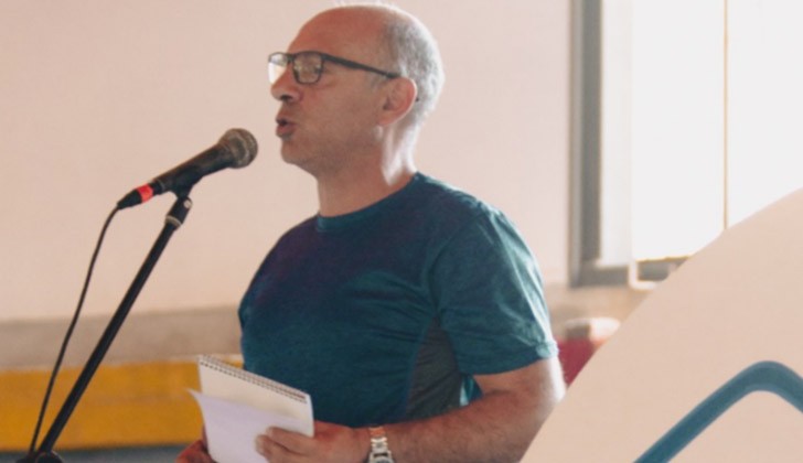 Marcelo Abdala criticized the government's anti-union and anti-teacher discourse