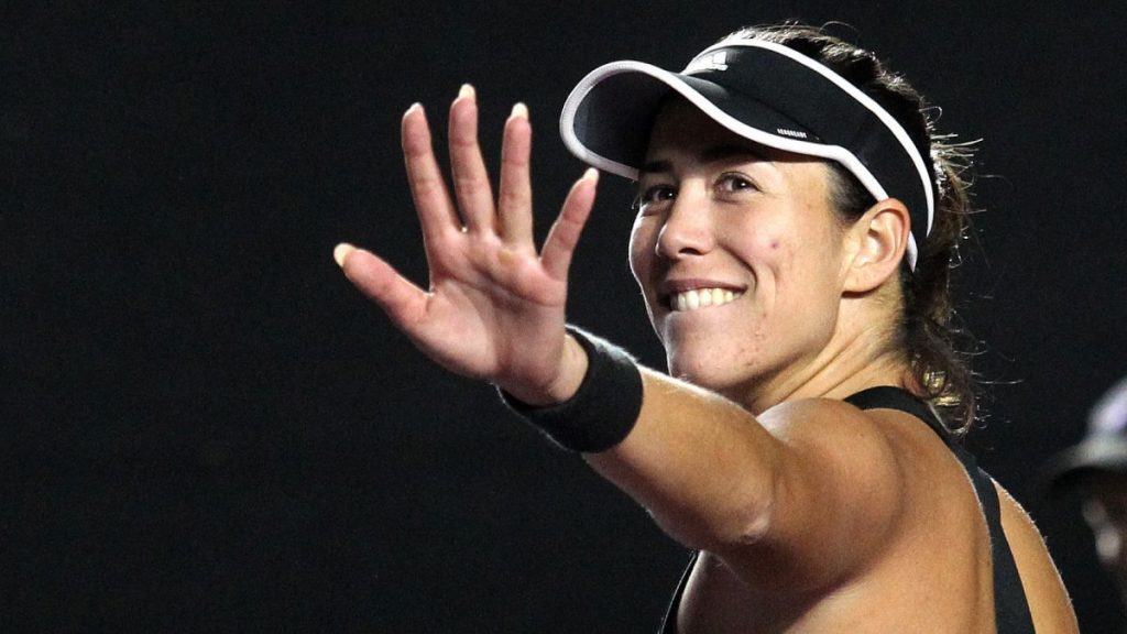 Muguruza, ante la historia: "Ojalá pueda ser yo la maestra"