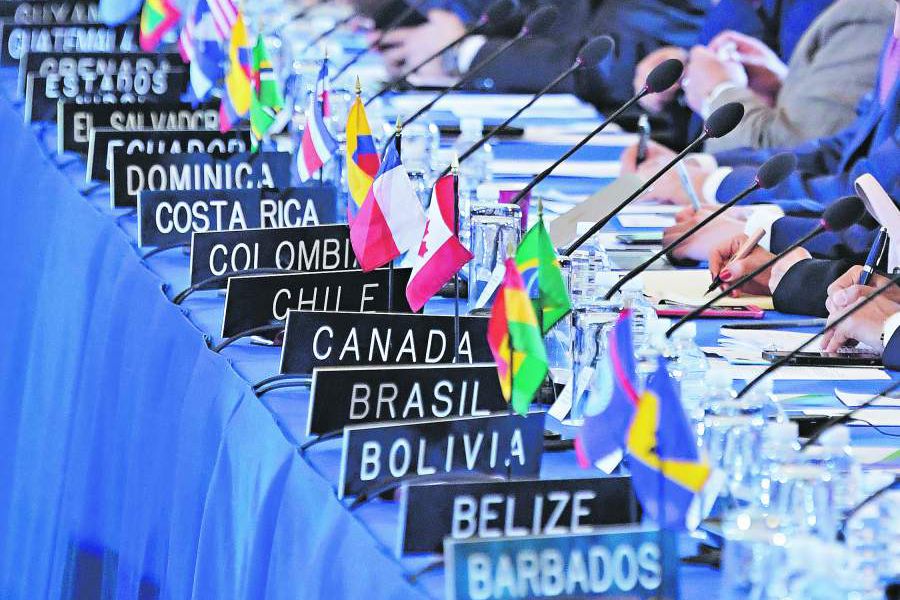 Nicaragua en la OEA, embajador Uruguay en la OEA