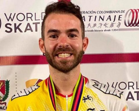 Patxi Peula, plata mundial de patinaje en Colombia