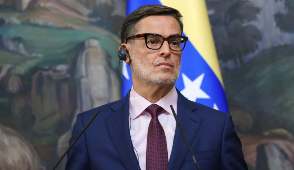 El canciller venezolano Félix Plasencia