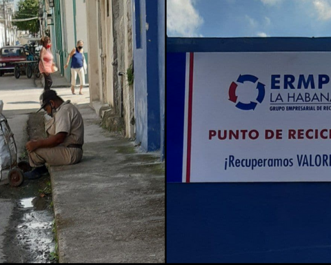The Cuban State suspends payments to hundreds of recyclers of cans and bottles
