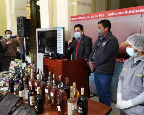 The Municipality seized 800 bottles of trout alcoholic beverages