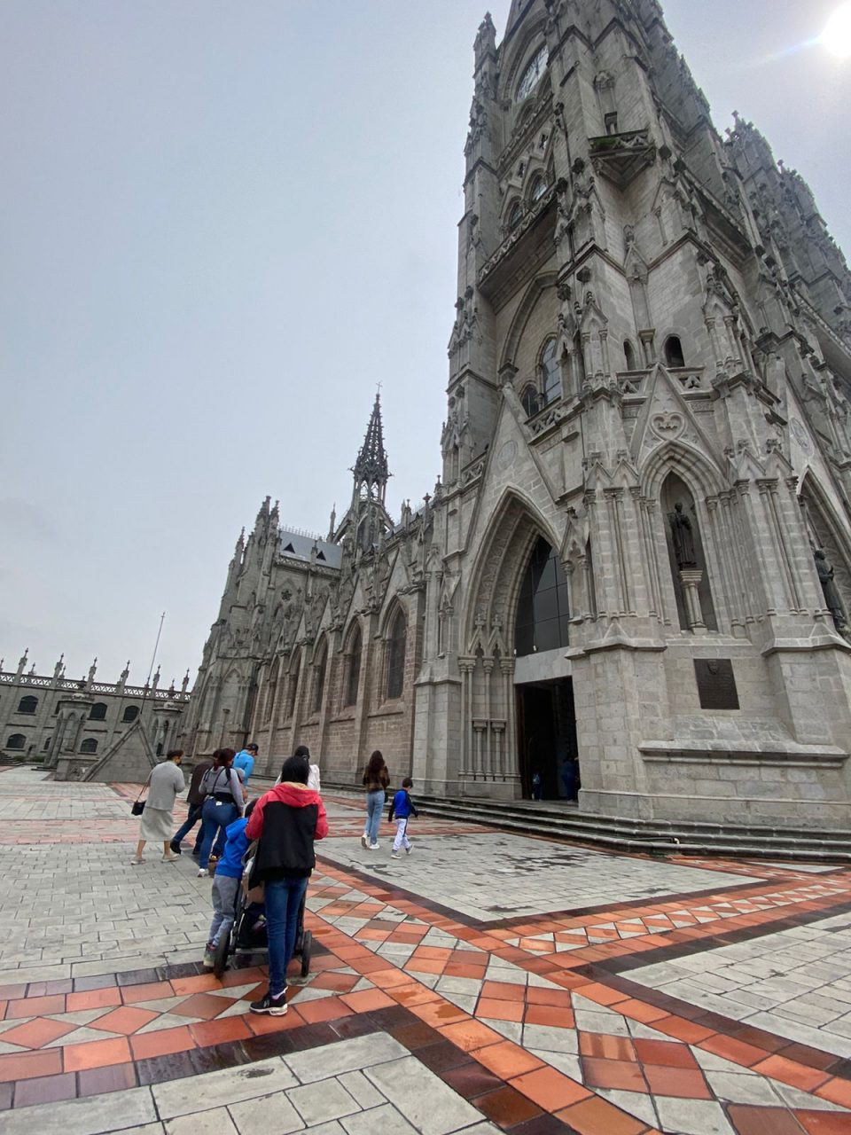 Norma. Antes de la pandemia por Covid-19, la Basílica recibía un promedio diario de 200 turistas. Actualmente, hay días donde llegan 30 turistas.