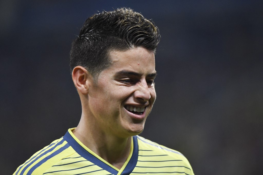The emotion of James Rodríguez when he found out that he returned to the Colombian National Team