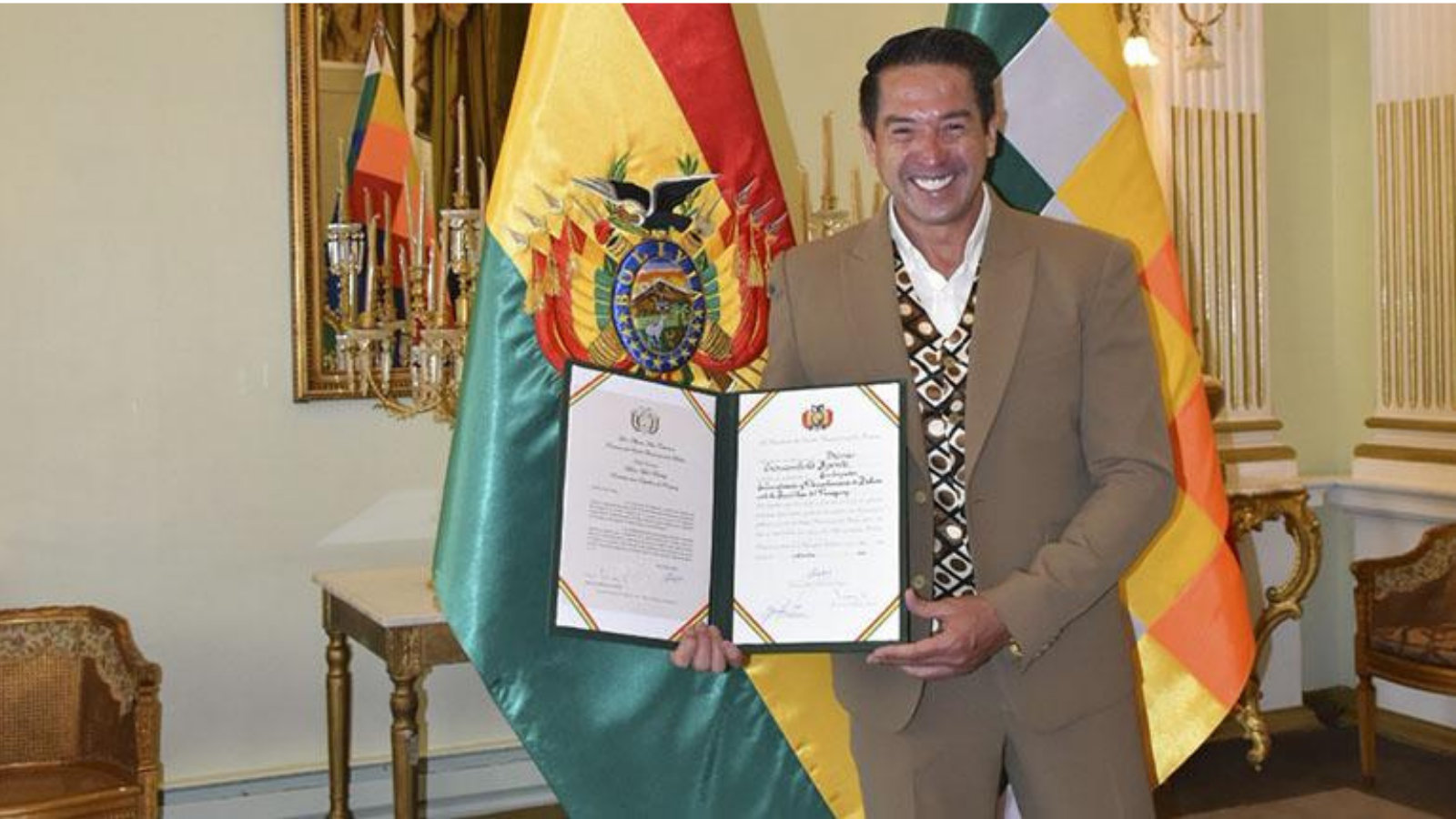 They declare a person not pleasant to Bolivian ambassador