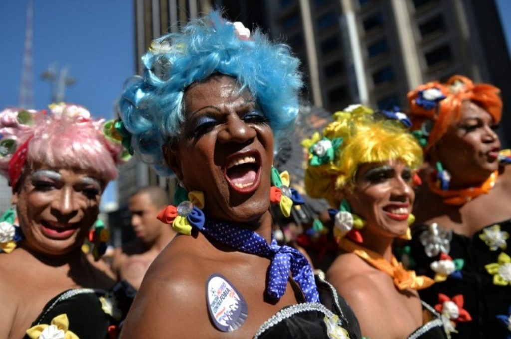 Desfile mujeres trans