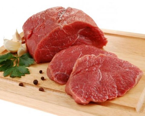 What is the meat that is eaten the most in Colombia and Latin America