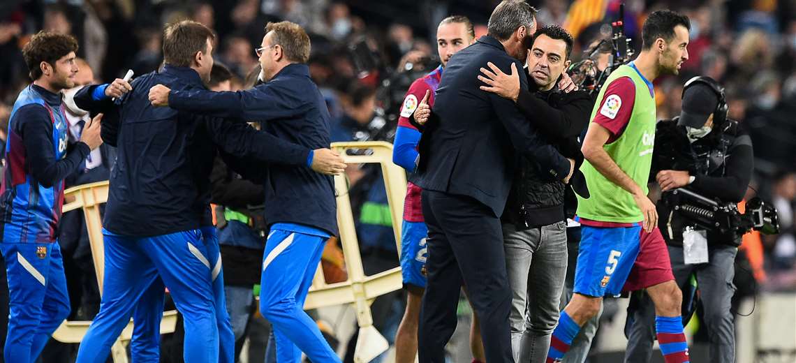 Xavi makes his debut in Barcelona with a long-suffering victory against Espanyol