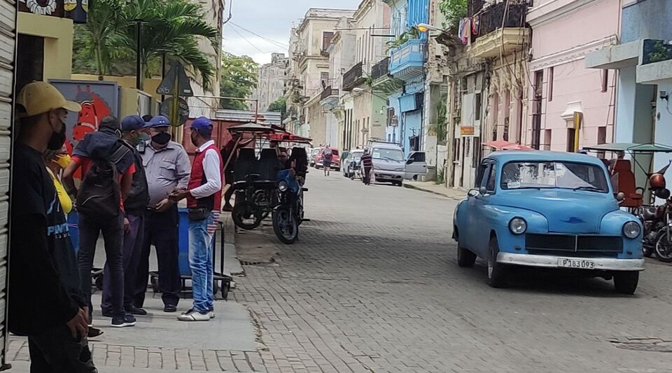 "Here today even the street sweeper belongs to the political police"