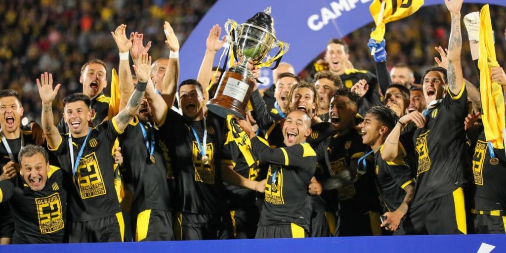 1-1: Peñarol, champion of Uruguay