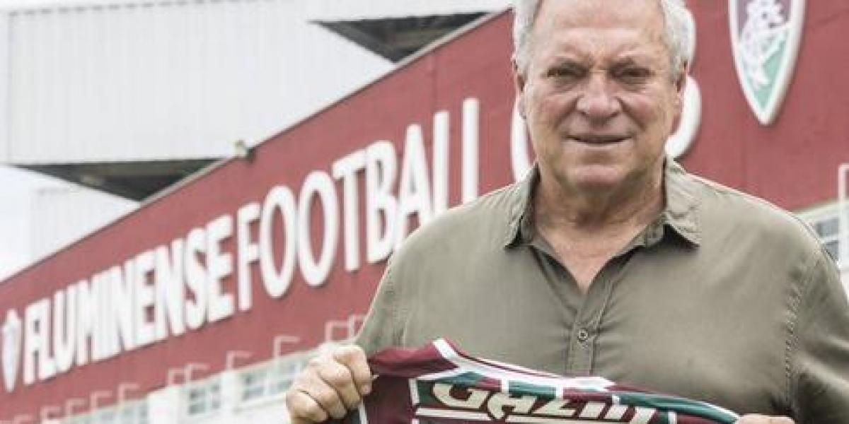 Abel Braga, on the bench of Fluminense