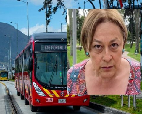 Alina Lozano (Doña Nidia) asked for help with the Transmilenio passage and almost no one did her the favor;  they did not recognize her