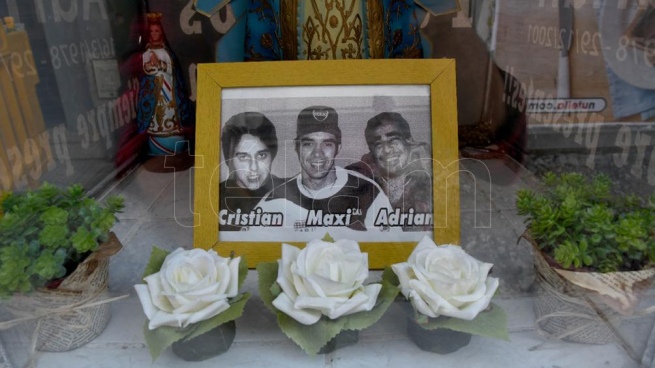 All Boys paid tribute to the victims of the Floresta massacre