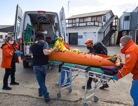 An Israeli tourist survived 24 hours inside a glacier before being rescued