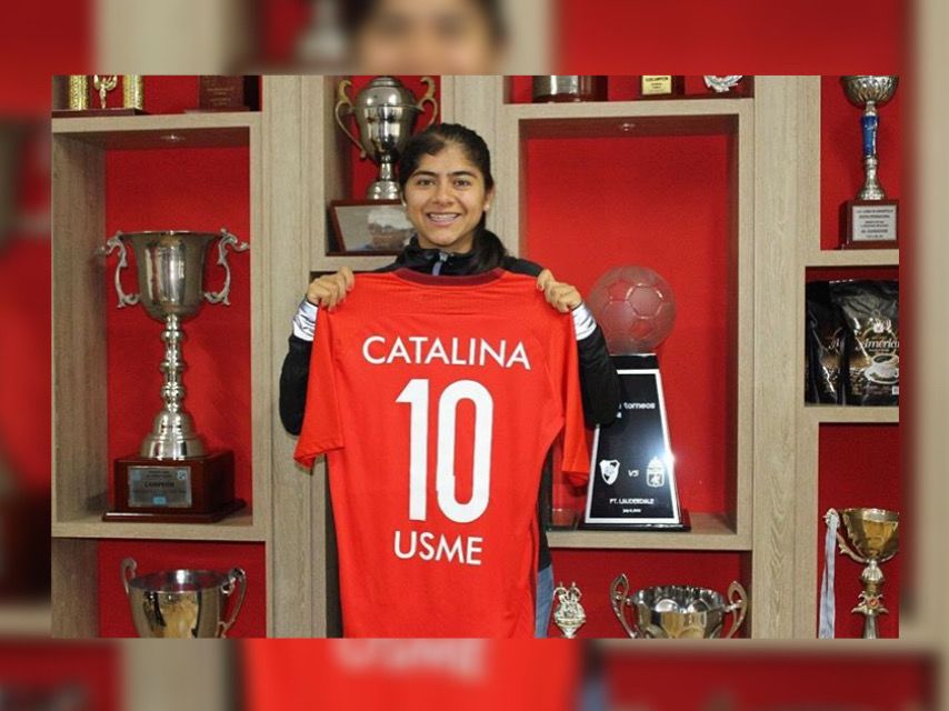 Catalina Usme not only made the ideal team in South America, she is the second best player in the entire continent