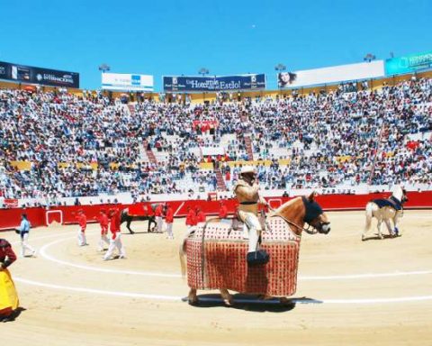 Corrida en la plaza de toros de Quito en 2011, los últimos espectáculos de este tipo en ese escenario.