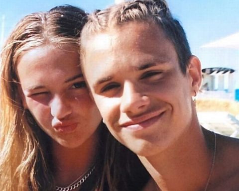 David Beckham's son Romeo and his model girlfriend Mia Regan reveal an incredible party trick