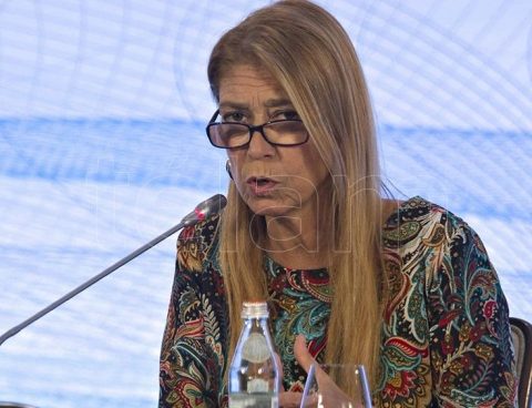 Débora Giorgi left her position at the Ministry of Internal Trade