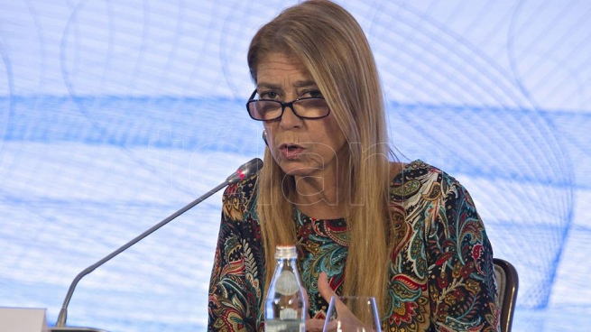 Débora Giorgi left her position at the Ministry of Internal Trade