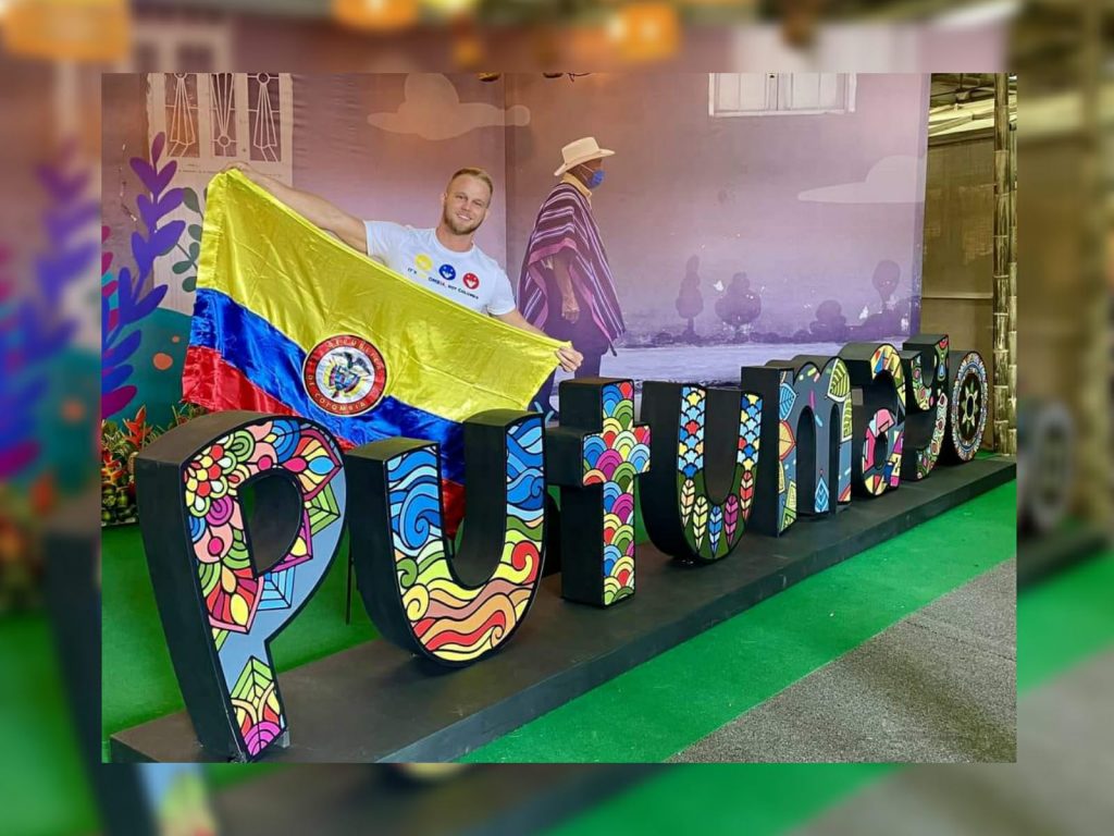 Dominic Wolf encantado con las bellezas de Putumayo, podría visitar la región en enero