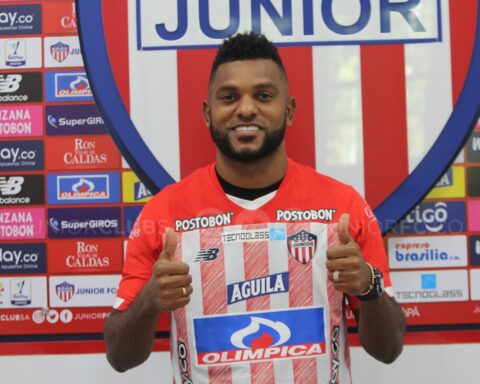 Junior confirmed the return of Miguel Ángel Borja